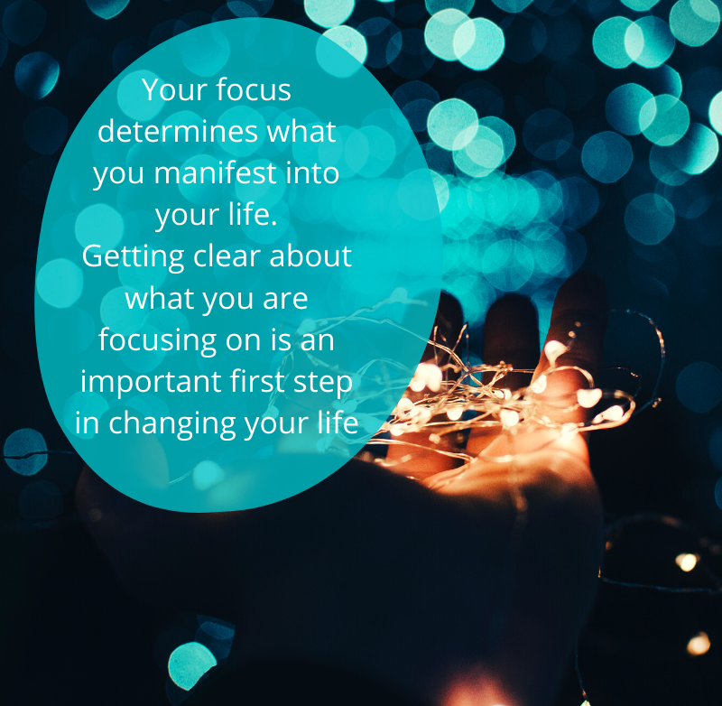 Your Focus Determines what you manifest